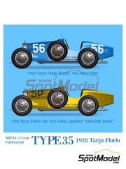 1/24 アルファロメオ TZ2 1966 タルガフローリオ #126 #130 #114